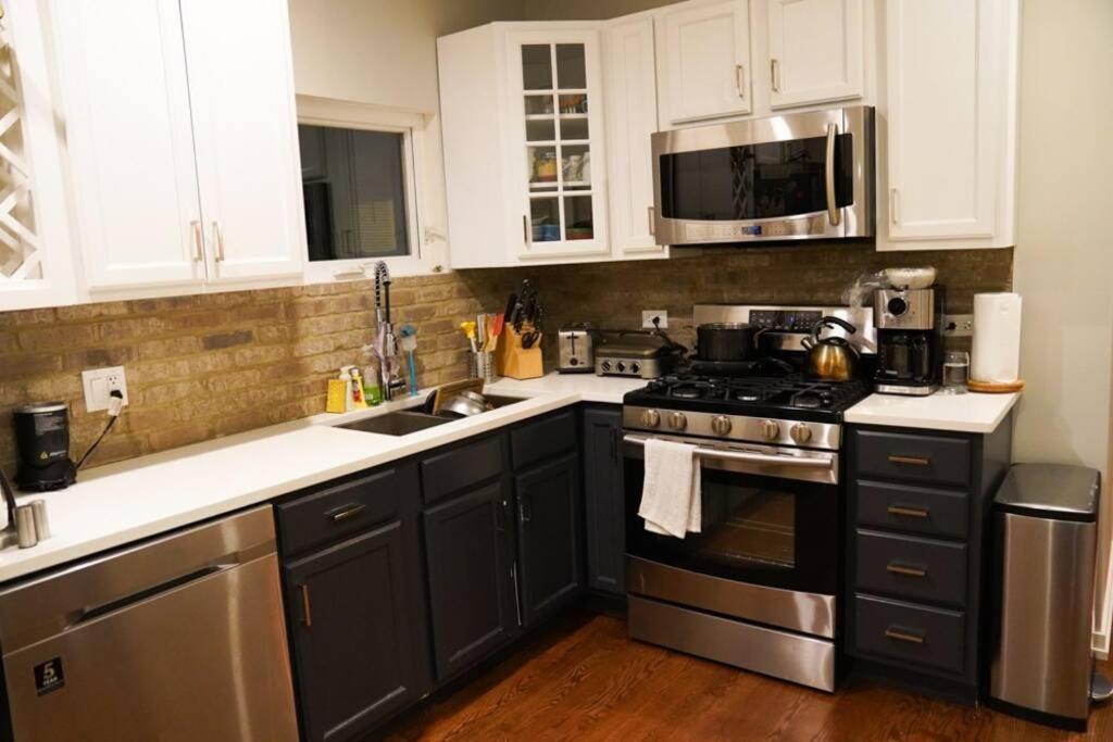 Apartmán Nice And Cozy. Sleeps 5. Chicago Exteriér fotografie